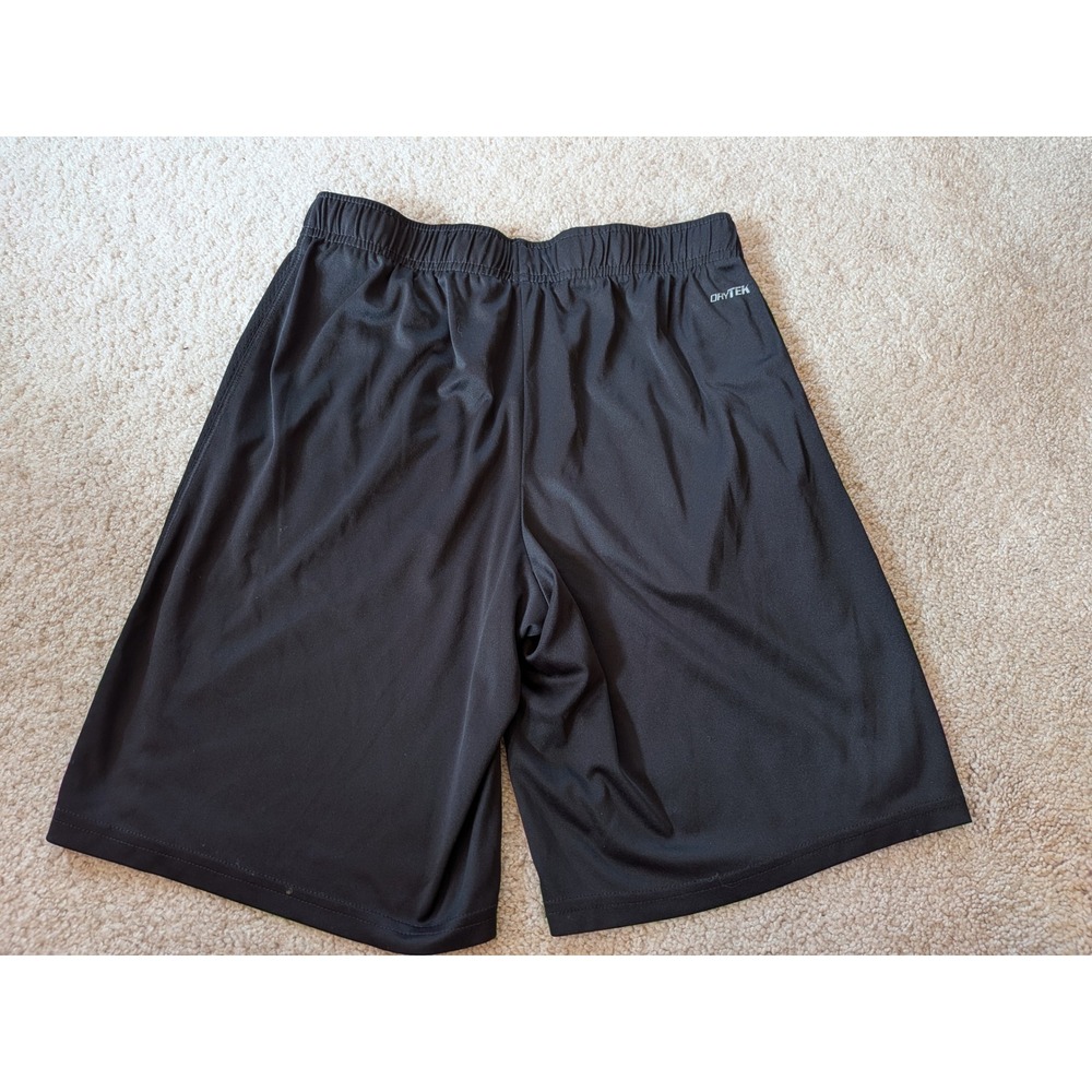 Tek Gear DryTek Black Athletic Shorts Moisture Wicking Mens Size 14/16